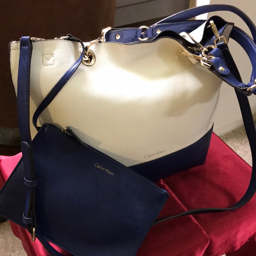 Authentic Calvin Klein REVERSIBLE Tote!